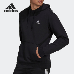 阿迪达斯官方正品 新款 Adidas 冬季 GV5294 男子时尚 舒适连帽套头衫