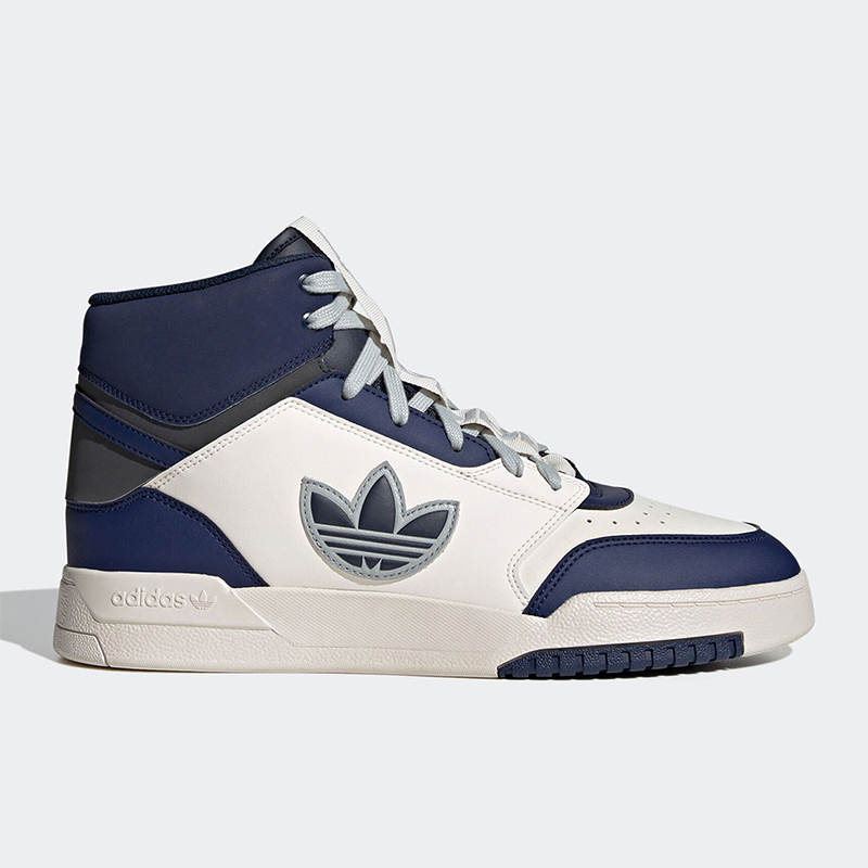 阿迪达斯三叶草男女休闲中帮板鞋