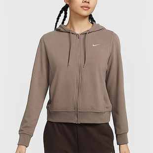 Nike/耐克正品春秋女士运动休闲针织拉链经典夹克外套FB5199-100