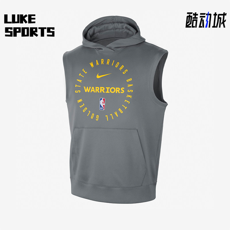 Nike/耐克正品时尚男士潮流连帽无袖卫衣套头衫百搭HJ9169-084