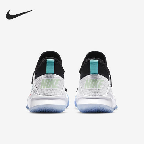Nike/耐克正品夏季款儿童低帮耐磨魔术贴篮球鞋CK0787-101