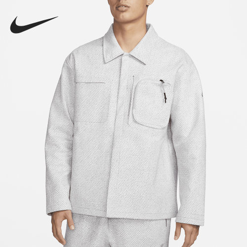 Nike/耐克正品春季新款男子户外运动休闲翻领外套DV9993-077