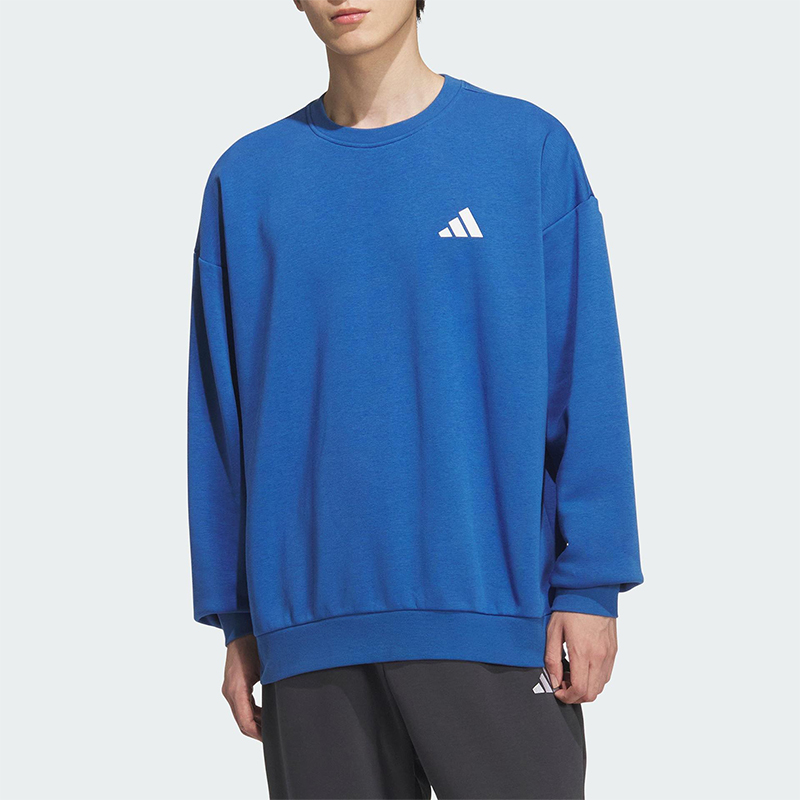 Adidas/阿迪达斯正品V GFX CREW 2男女日常宽松休闲卫衣KF5247