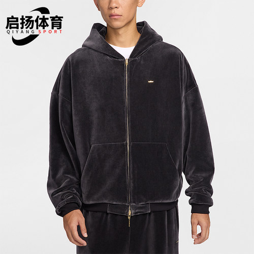 Nike/耐克正品LeBron男士运动连帽宽松刺绣篮球外套IM0636-010