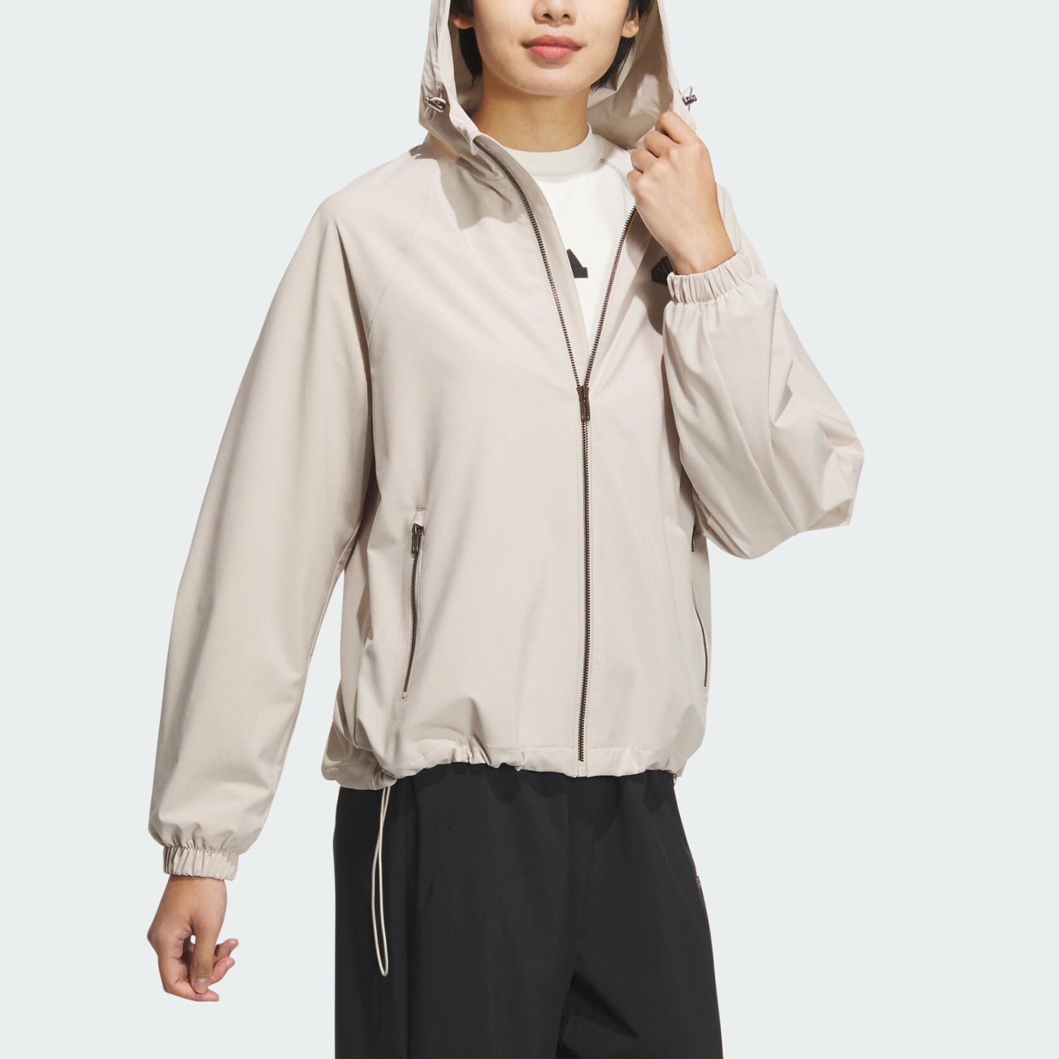 连帽Adidas阿迪达运动茄克/外套