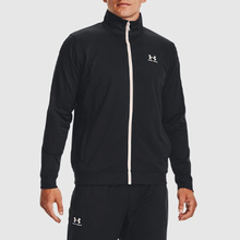 UA/安德玛正品2025新款男士针织训练健身防风夹克外套1329293-002