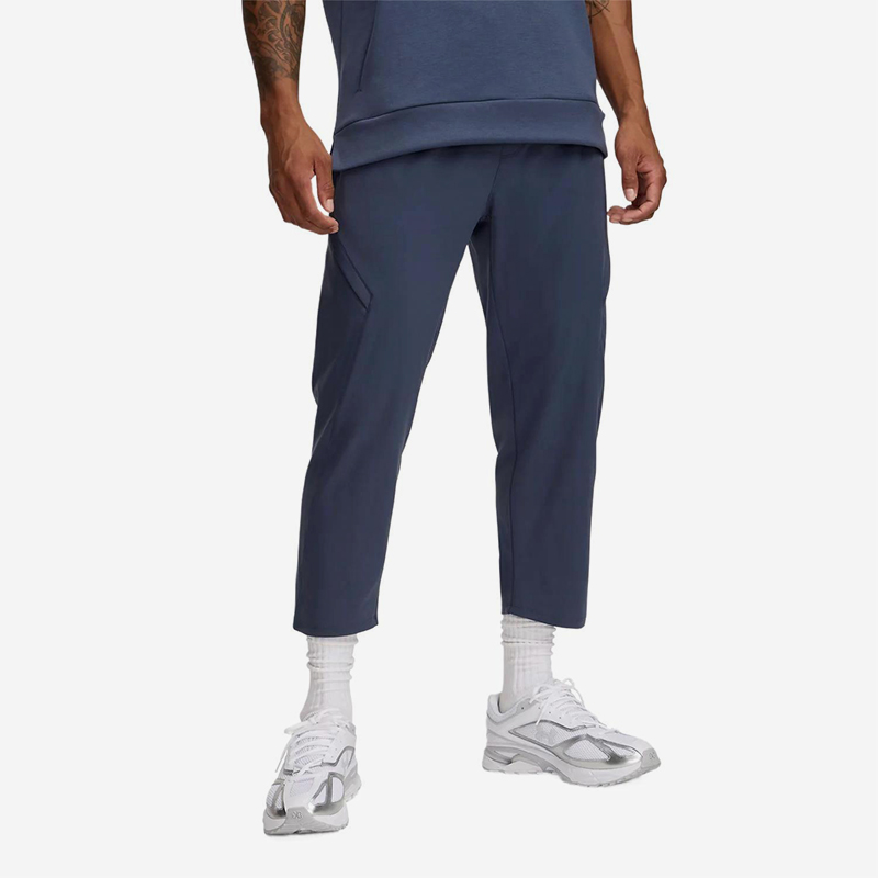 UA/安德玛正品2025新款男子潮流运动休闲针织七分裤1386979-044