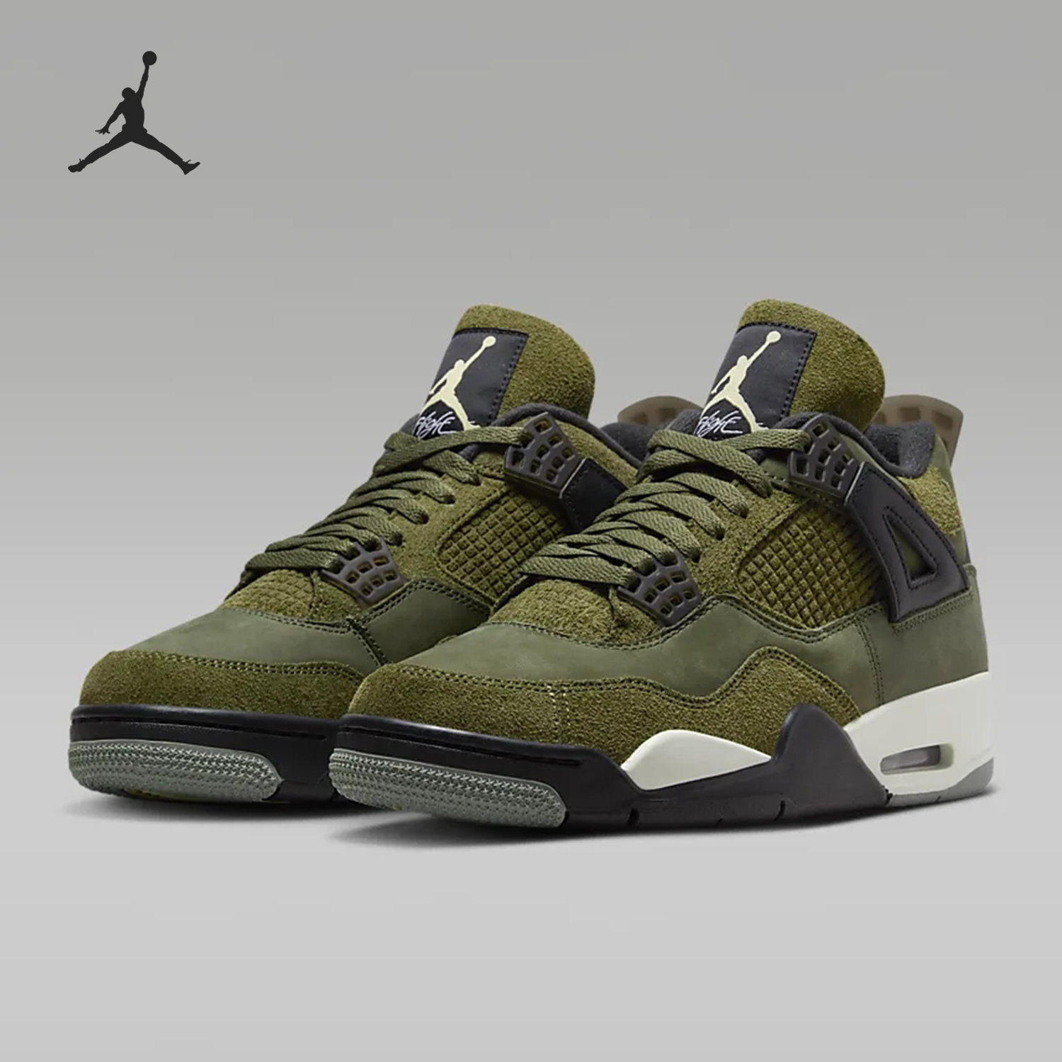 Nike/耐克正品Air Jordan 4 复刻男士复古中帮运动鞋FB9927-200