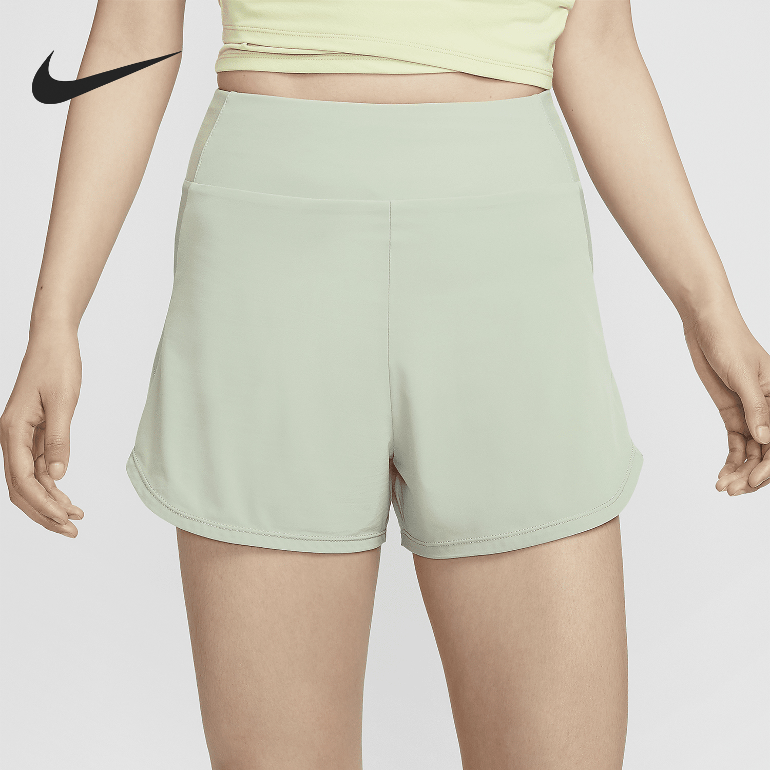 Nike/耐克正品Dri-FIT Bliss女士运动健身透气短裤DX6019-370