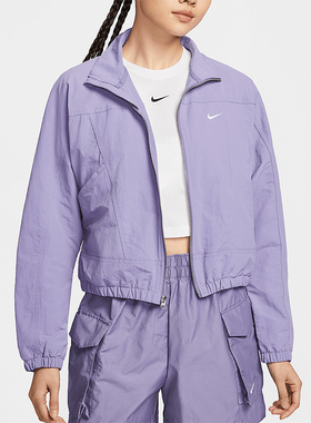 Nike/耐克正品2025夏季款女士立领宽松经典短款外套HJ1000-527