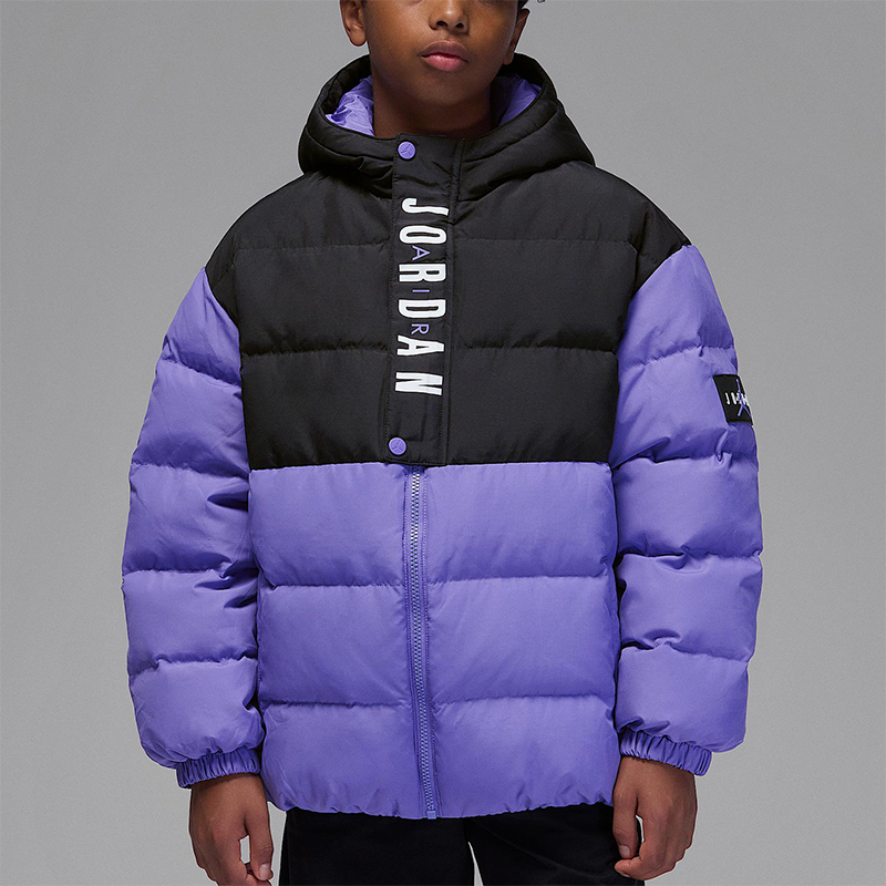 Nike/耐克正品2025冬季JORDAN大童透气拉链时尚羽绒服IR0945-527