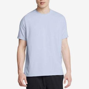 安德玛正品 T恤1386973 新款 健身训练圆领透气运动短袖 464 男士