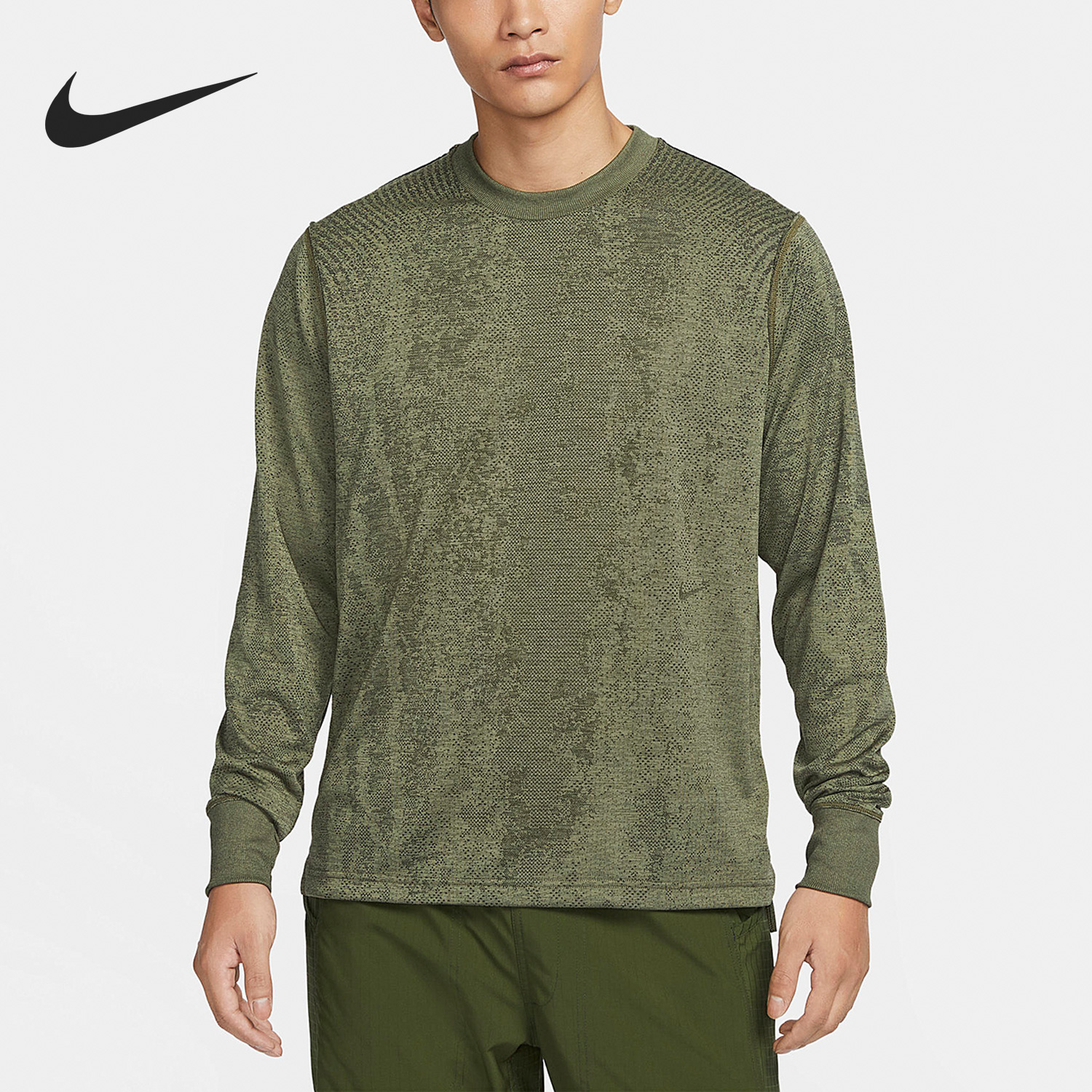 Nike/耐克正品DriFIT ADV男士运动休闲透气长袖T恤FB8533-222