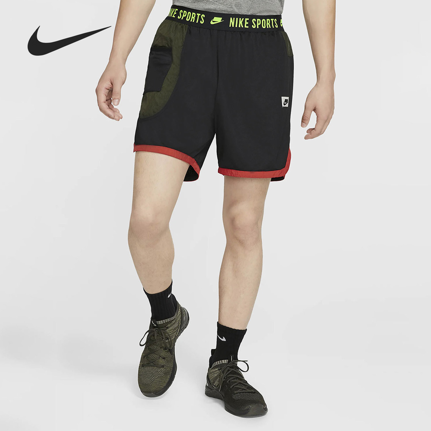 Nike/耐克正品 男子梭织跑步运动训练 休闲五分裤短裤 BV3250-010