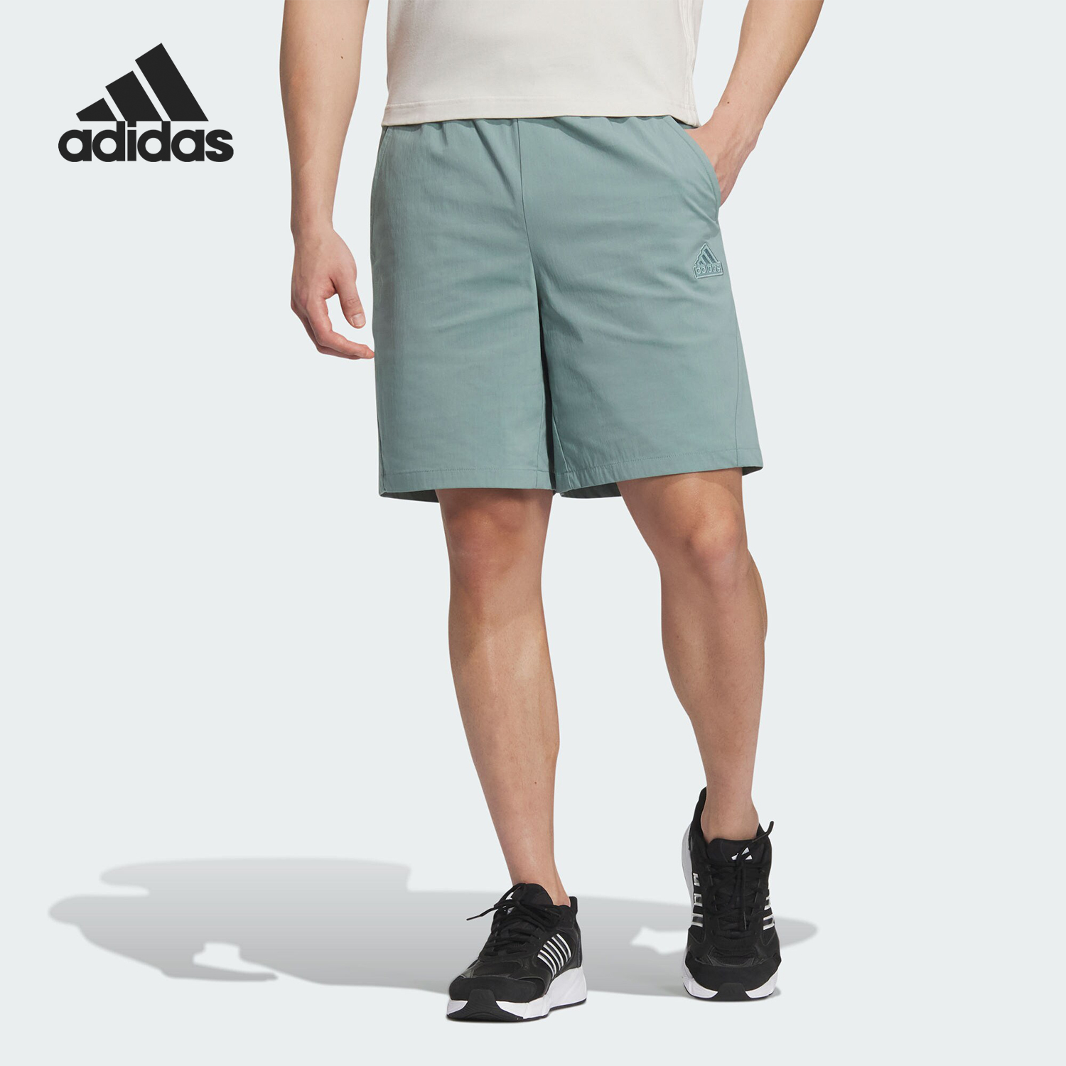 Adidas/阿迪达斯正品夏季新款男士透气运动休闲短裤JI8610