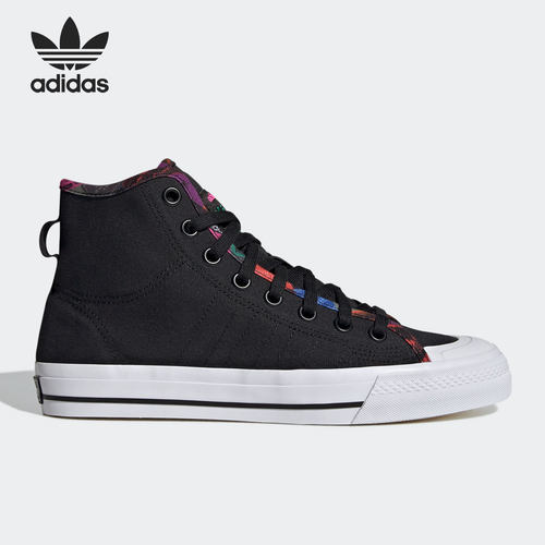 休闲鞋Adidas/阿迪达斯拼接高帮