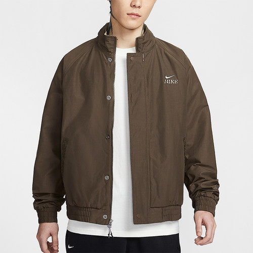 Nike/耐克正品2025冬季款男士日常立领耐穿刺绣外套IQ3705-212
