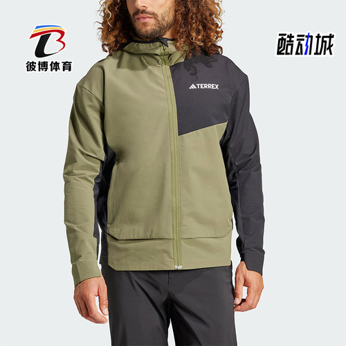 阿迪达斯男士运动宽松外套