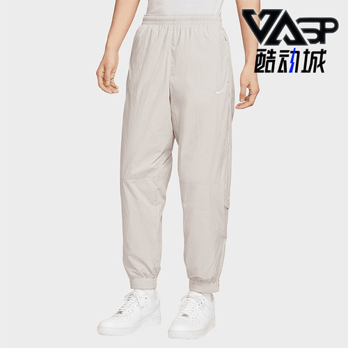 Nike/耐克正品Solo Swoosh男士休闲宽松经典束脚长裤FB8621-072