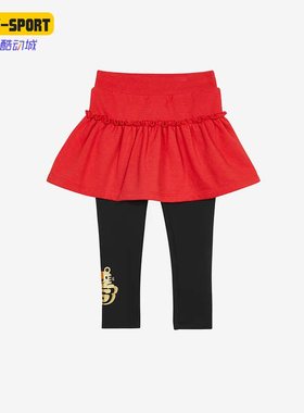 Skechers/斯凯奇正品潮流秋冬新款女童针织运动裙裤L122G031