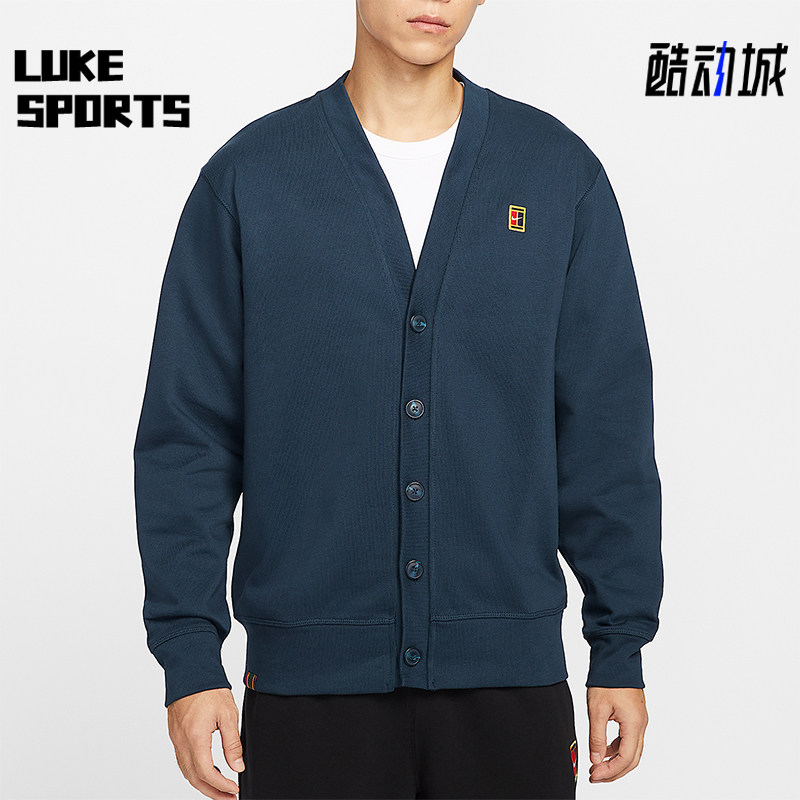 Nike/耐克正品Court Fairway男士长袖针织休闲运动开衫IM9362-478