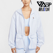 Nike 085 收腰外套IF0609 耐克正品 Sportswear女士连帽梭织经典