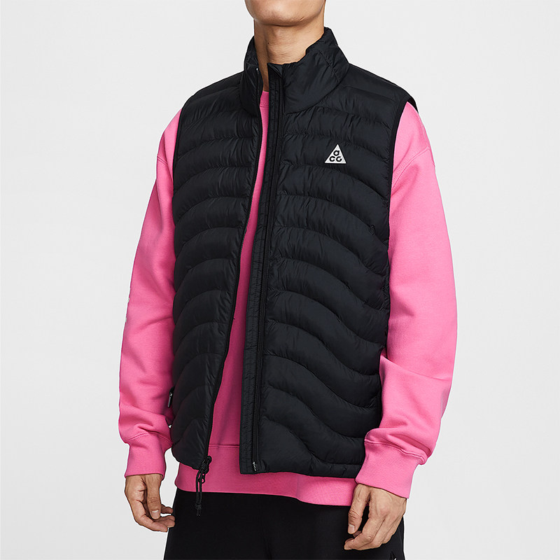 Nike/耐克正品ACG Lava Flow男士轻盈休闲拉链棉马甲HV0606-010图片
