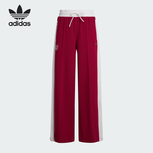 KG8220 三叶草女士复古日常休闲运动裤 Adidas 阿迪达斯官方正品