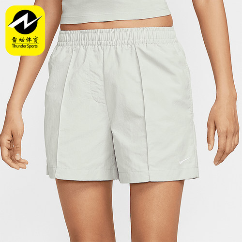 Nike/耐克正品夏季新款女士梭织透气经典休闲运动短裤FV6623-034