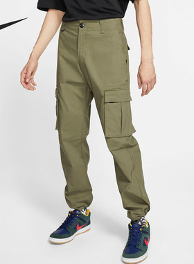 Nike/耐克正品 SB FLEX FTM 男子舒适休闲运动长裤 AT3496