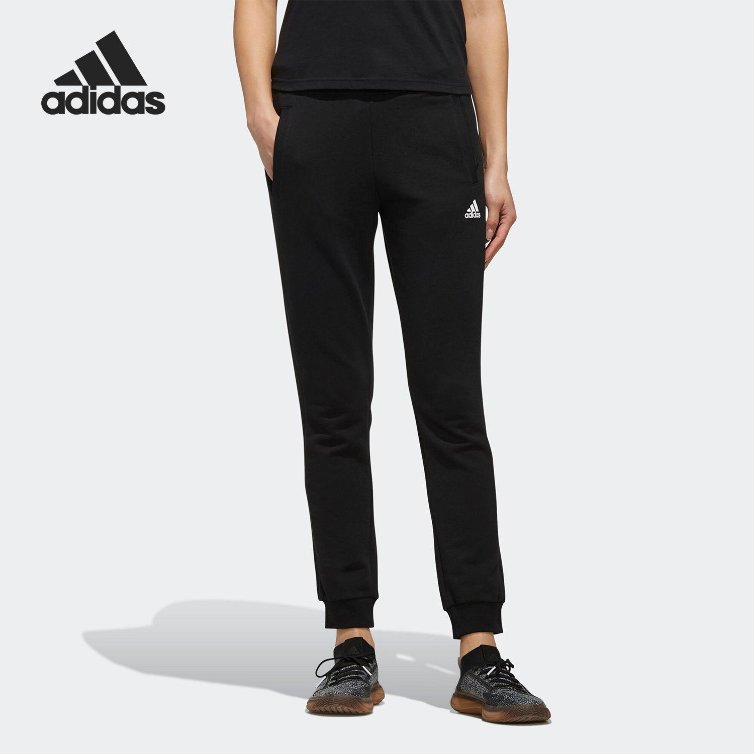 Adidas/阿迪达斯正品 PT FL 3S SLIM 女子休闲运动型格长裤FI9276