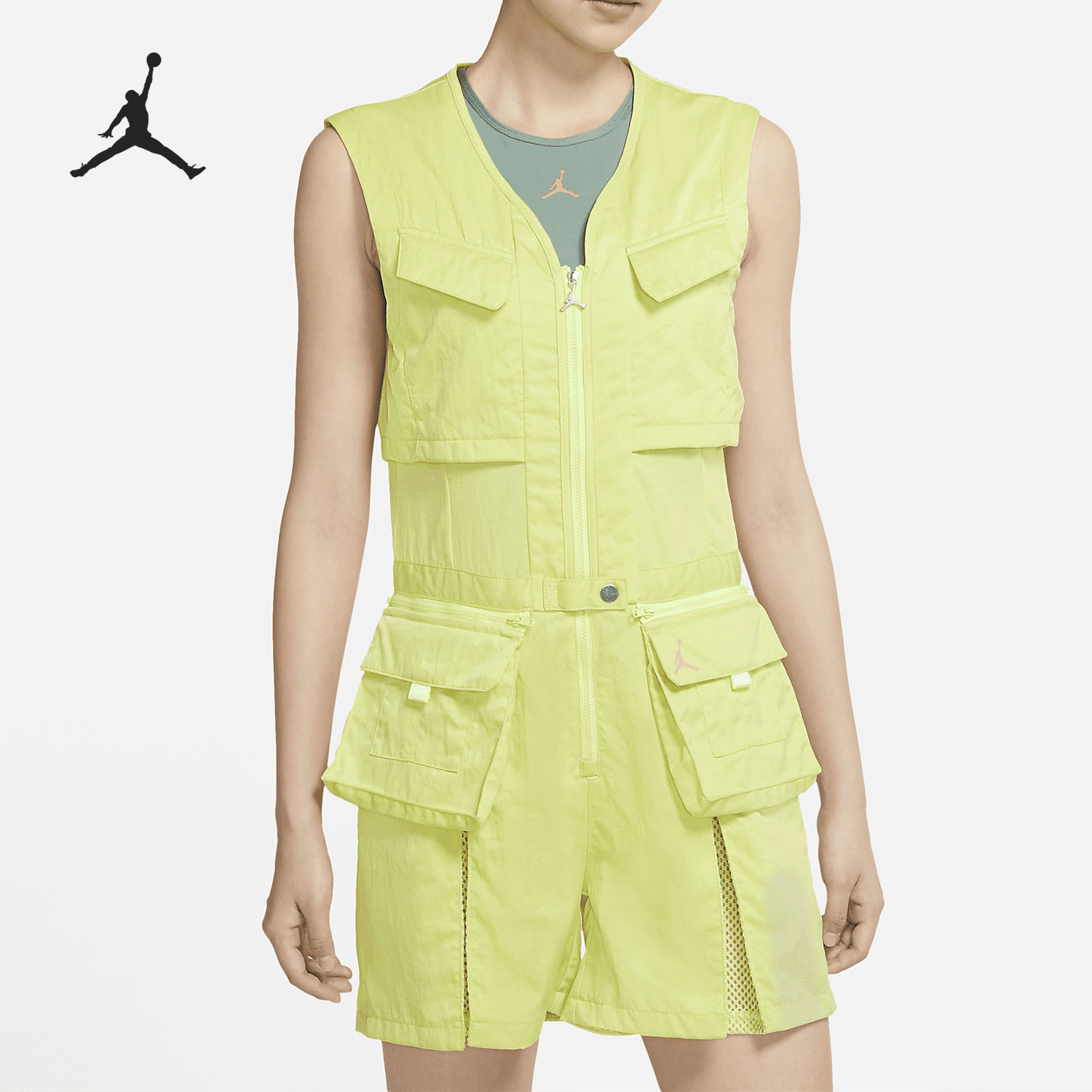 Nike/耐克正品 JORDAN HEATWAVE 女子休闲运动连体衣 DC2125-352