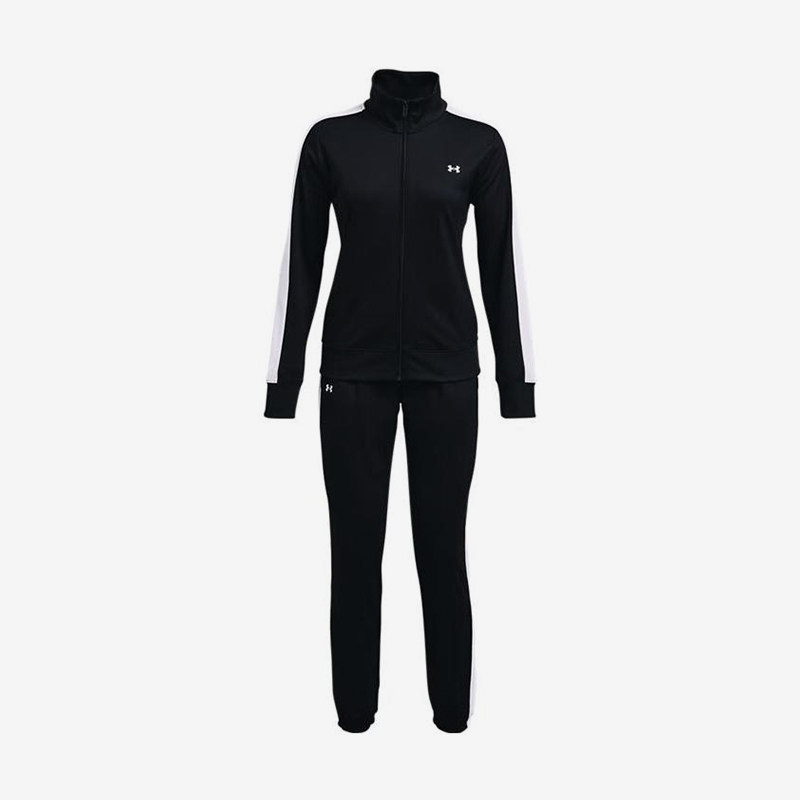 UA/安德玛正品新款女士经典复古运动长袖夹克长裤套装1365147-001,运动服/休闲服装,运动套装,淘宝优惠券,粉丝福利购,淘宝优惠卷