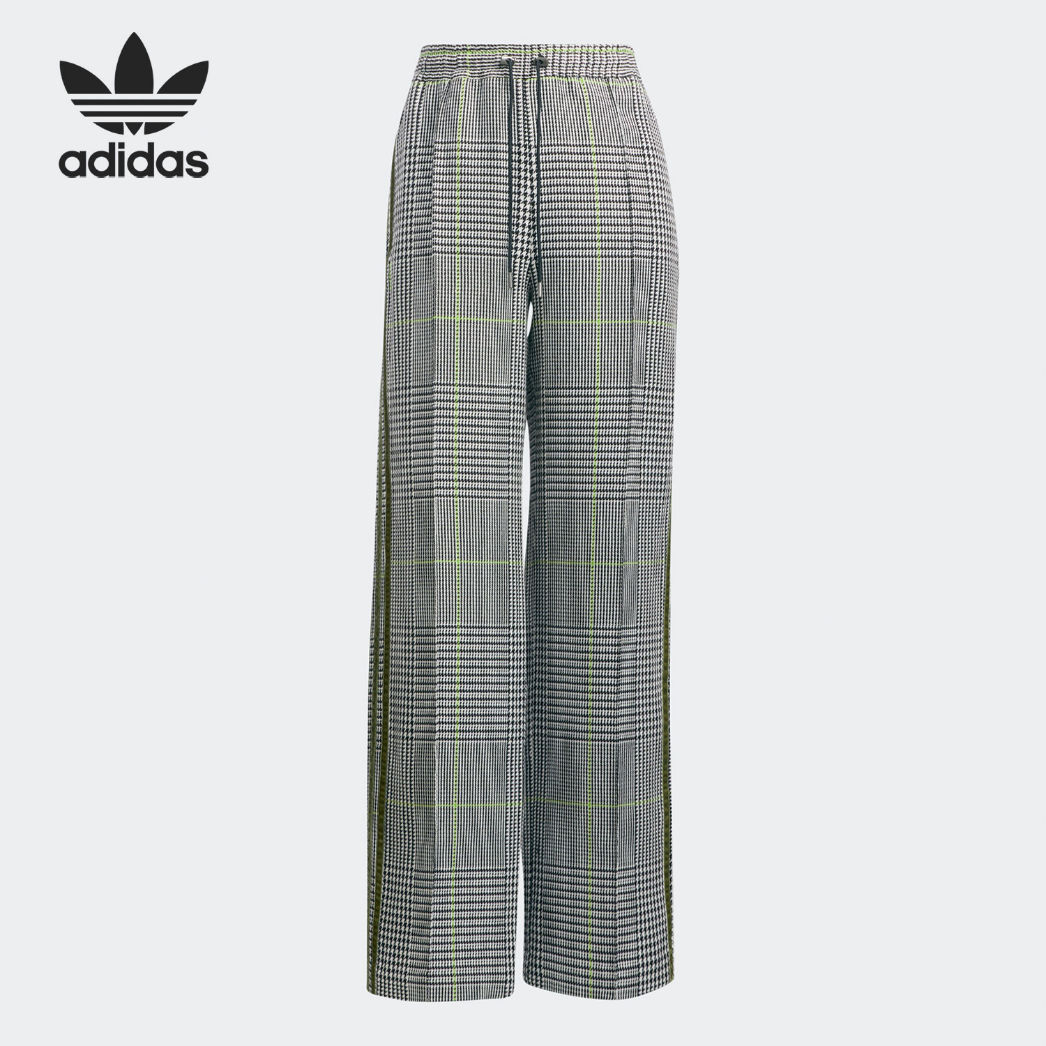 Adidas/阿迪达斯正品三叶草IVY PARK联名女子宽松长裤HG2352