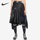 CD6299 Nike 012 Sacai skiit女子拼接运动短裙裤 耐克正品