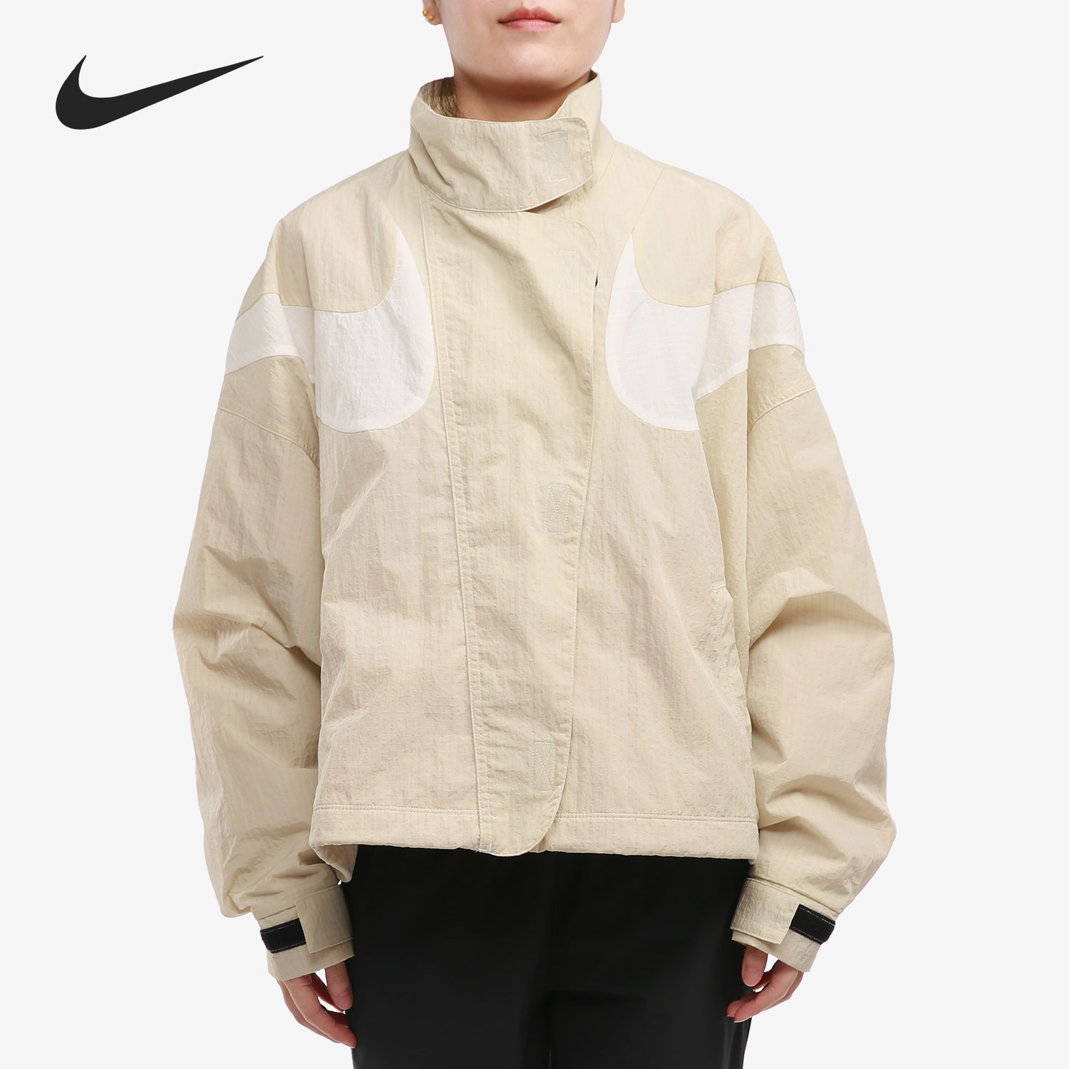 Nike/耐克正品秋季女子立领运动休闲上衣夹克外套 DD5585-206