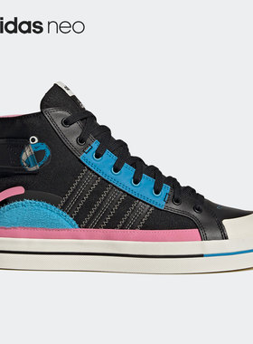 Adidas/阿迪达斯官方正品NEO CITY CANVAS HI男女运动板鞋GY2189