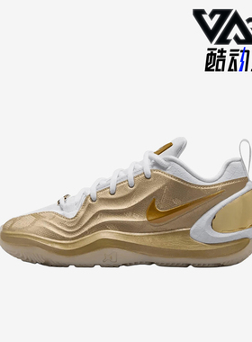Nike/耐克正品A'One新款金黑色球场实战校园篮球鞋IR3213-900