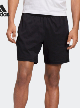 Adidas/阿迪达斯正品 E LIN SHRT SJ 男子运动型格针织短裤DQ3109