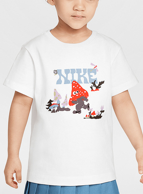 Nike/耐克正品Ringlet小童圆领休闲日常经典透气短袖IM4496-100