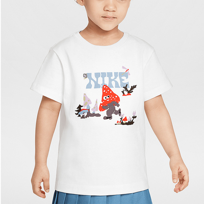 Nike/耐克正品Ringlet小童圆领休闲日常经典透气短袖IM4496-100