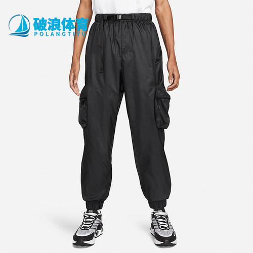 耐克男子工装多口袋刺绣运动长裤