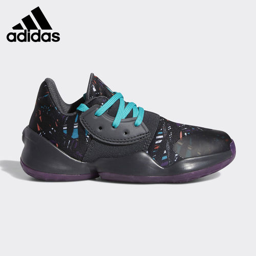 Adidas/阿迪达斯正品当季新款男大童休闲舒适运动篮球鞋EF9945