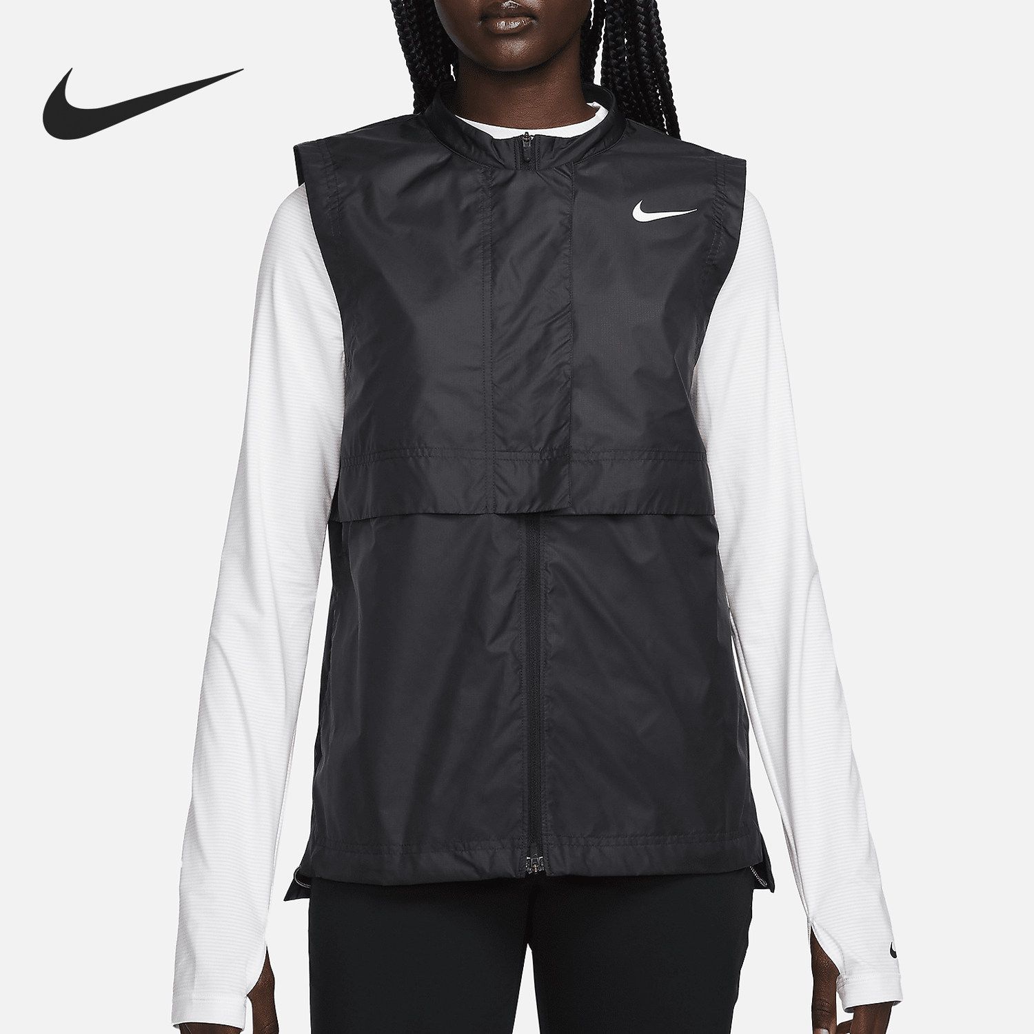 Nike/耐克正品Tour Repel女士保暖休闲高尔夫马甲DZ6021-010