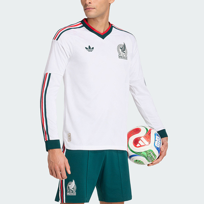 Adidas/阿迪达斯正品三叶草男士透气训练足球球衣长袖T恤JZ2769