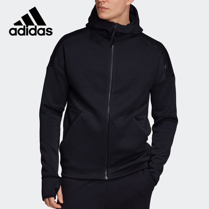 Adidas/阿迪达斯正品M ZNE HD FR 男子春秋连帽夹克外套EB5230