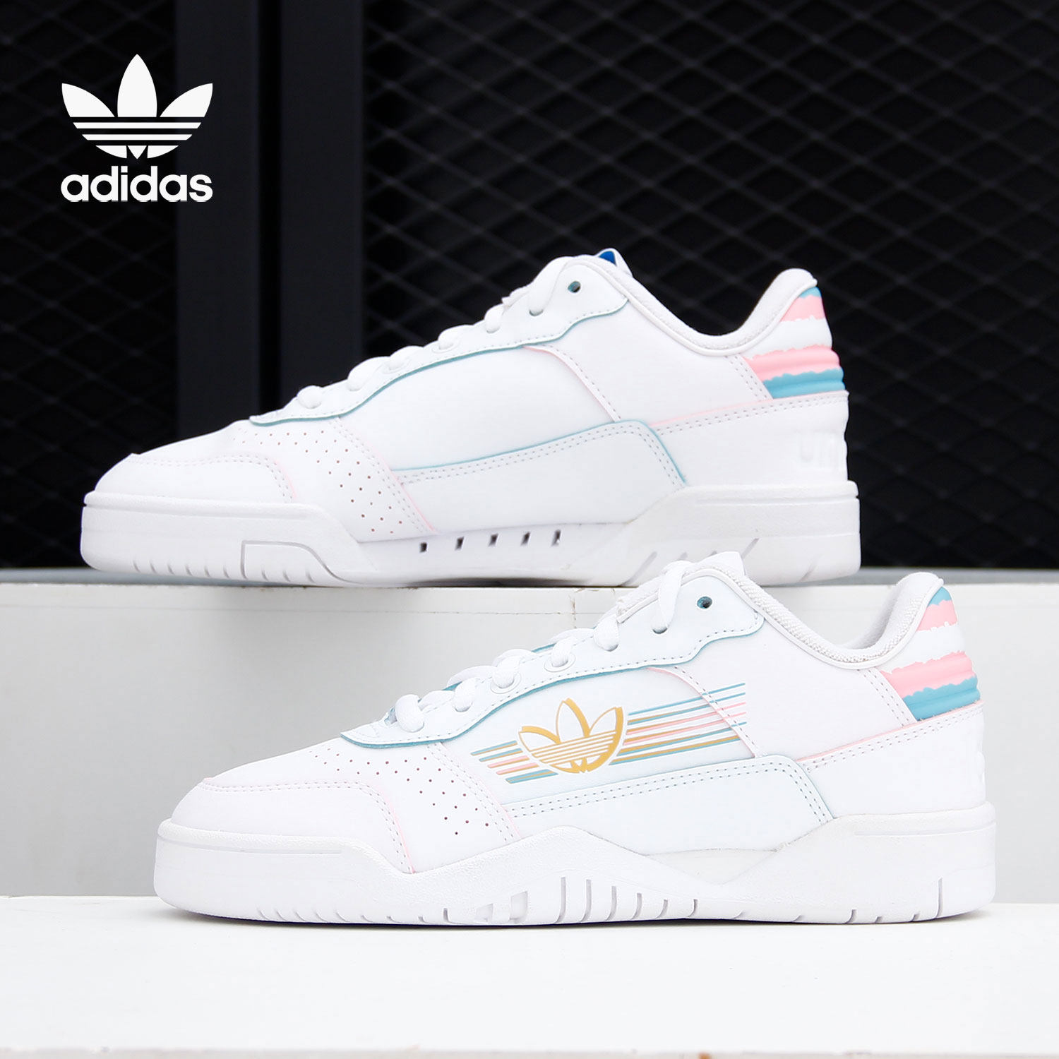 Adidas/阿迪达斯正品三叶草当季新款男女运动休闲板鞋FY9018,运动鞋new,板鞋,淘宝优惠券,粉丝福利购,淘宝优惠卷