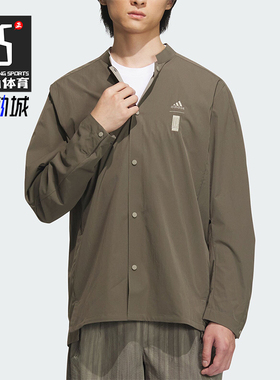 Adidas/阿迪达斯正品春季新款男士武极运动长袖衬衫IW1511