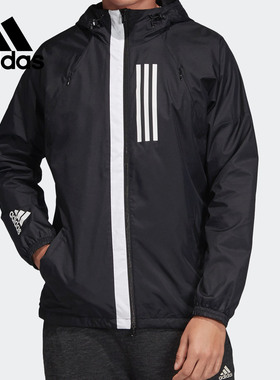 Adidas/阿迪达斯正品 M adidas W.N.D.男子 运动型格夹克 EK4624