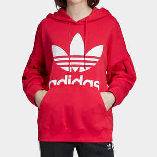 Adidas 当季 新款 三叶草女子休闲运动卫衣EC1882 阿迪达斯正品